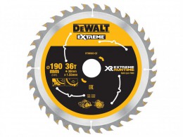 DEWALT FlexVolt XR Circular Saw Blade 190mm x 30mm 36T For DCS575/576/578/579 £36.99